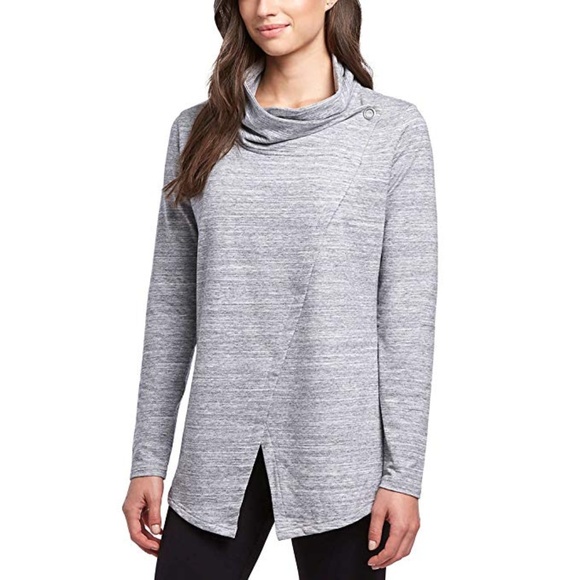 Danskin Jackets & Blazers - Danskin Women's long French Terry  Wrap Jacket